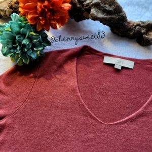 Deep Coral Top